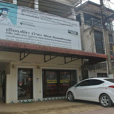 Nice Guesthouse Muang Phônsavan Dış mekan fotoğraf